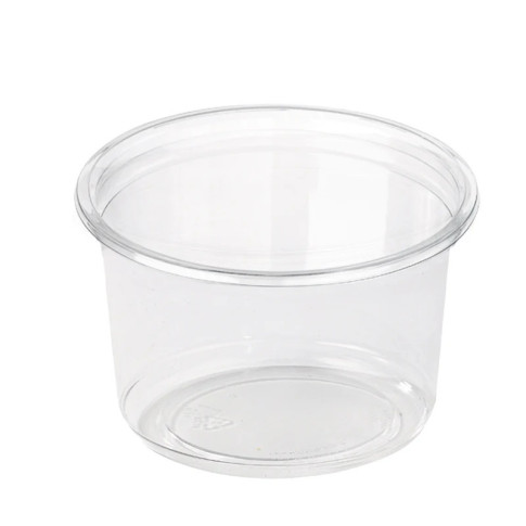 Pot Deli rond PET transparent  H61mm 360ml