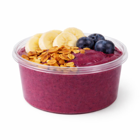 Pot Deli rond PET transparent  H61mm 360ml