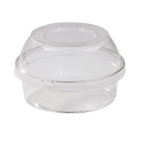 Pot Deli rond PET transparent  H43mm 250ml