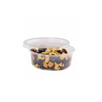 Pot Deli rond PP transparent   H40mm 250ml
