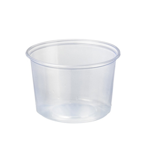 Pot Deli rond PP transparent   H70mm 500ml