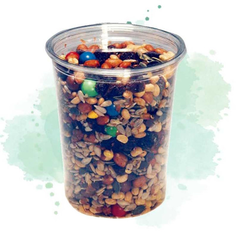 Pot Deli rond PLA transparent   H151mm 900ml