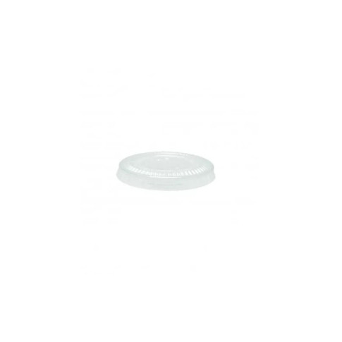 Couvercle rentrant transparent en plastique PLA pour pot Deli