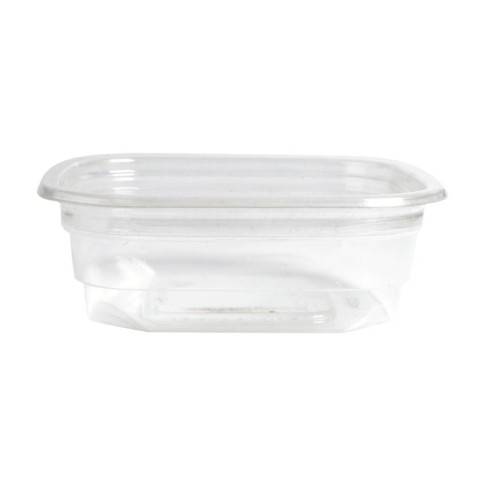 Pot Deli carré PLA 60x40mm H50mm 350ml