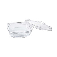 Pot Deli carré PLA  60x40mm  250ml