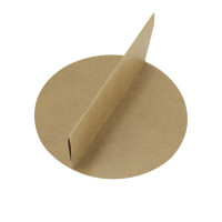 Diviseur 2 parties en carton brun 130mm H61mm