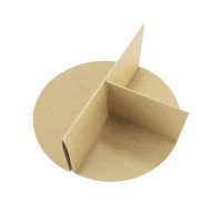 Diviseur 3 parties en carton brun 162mm H69mm