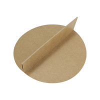 Diviseur 2 parties en carton brun 193x138mm H30mm
