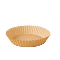 Moule à friture rond kraft sans trous  H45mm
