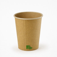 Gobelet Zen en carton kraft brun  H60mm 90ml