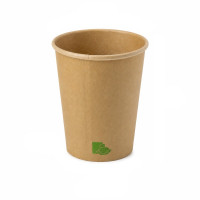 Gobelet Zen en carton kraft brun  H91mm 200ml
