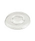 Couvercle plat transparent en plastique PET