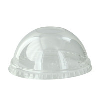 Couvercle dôme transparent en plastique PET  H35mm