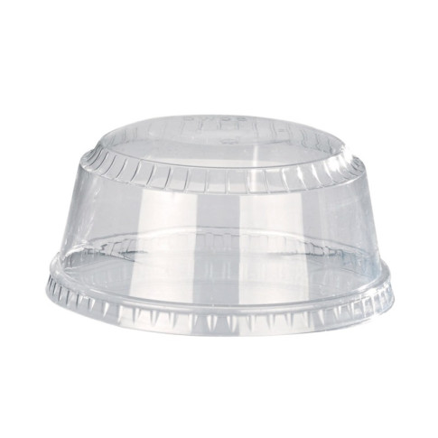 Couvercle PET transparent dôme