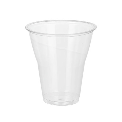 Pot à dessert transparent en plastique PET  H88mm 270ml