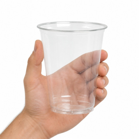 Pot dessert PET "FINESSE" transparent  H135mm 500ml