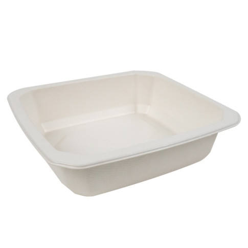 Barquette scellable pulpe laminée PLA "gastronorme" 1 /6 176x162mm H45mm 850ml