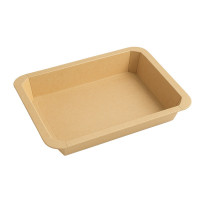 Barquettes GN 1/2 scellables en carton 325x265mm H48mm
