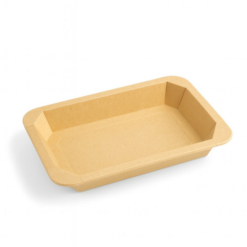 Barquettes GN 1/3 scellables en carton 325x172mm H48mm