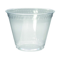 Coupe à dessert PLA transparent    H72mm 270ml