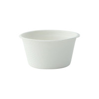 Coupelle pulpe ronde blanche   H30mm 60ml