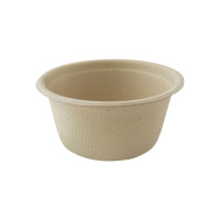 Coupelle pulpe ronde brune   H30mm 60ml