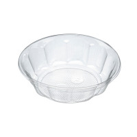 Pot à glace plastique PS transparent   H35mm 150ml