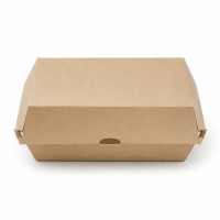 Boîte Kebab kraft Taille S 235x137mm H80mm