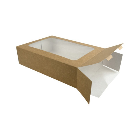 Etui en carton kraft pour plateau repas 310x223mm H83mm
