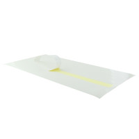 Etiquette autocollante blanche  400x20mm