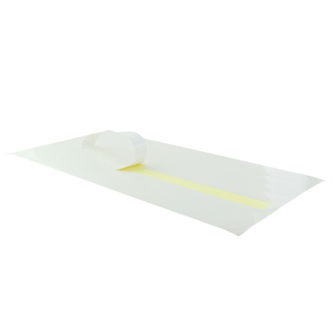 Etiquette autocollante blanche  400x20mm