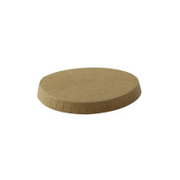 Couvercle carton kraft chaud et froid  H11mm