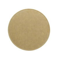 Couvercle carton kraft chaud et froid  H8mm