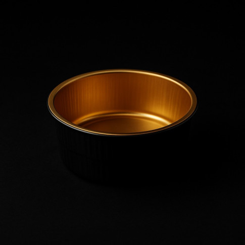 Opseal Pot aluminium noir/or  H50mm 450ml