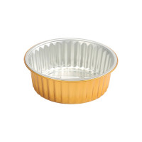 Opseal Pot aluminium couleur or   H80mm 1 370ml