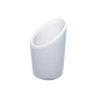 Mini pot en porcelaine blanc   H80mm