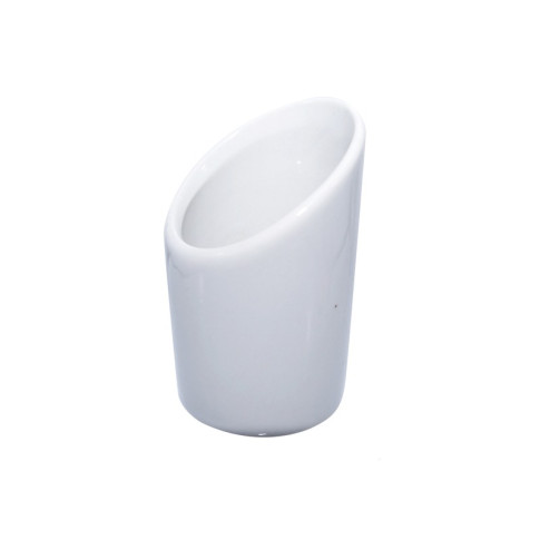 Mini pot en porcelaine blanc   H80mm