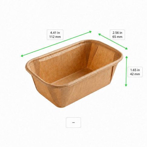 Moule de cuisson 112x65mm H42mm