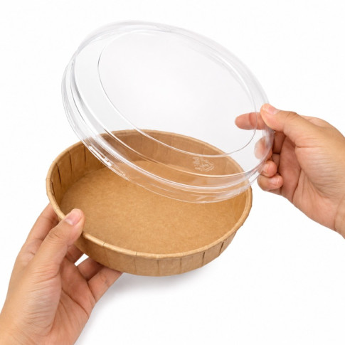 Couvercle Pet anti-buée pour moule de cuisson 210MCTO240  H26mm