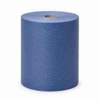 Nappe  Bleu démassé en rouleau en cellulose  1 200x100 000mm H10mm