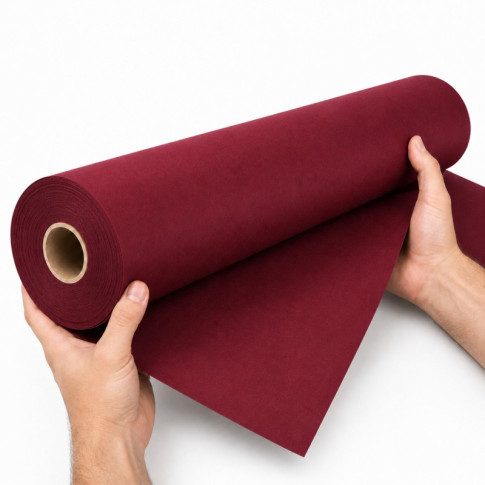 Nappe Spunbond en rouleau en PP bordeaux 1 200x50 000mm H10mm