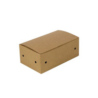 Boîte Kraft XL pour Nuggets  180x105mm H70mm
