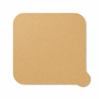 Opco kraft opercule de scellage pour contenant 175x175mm
