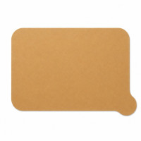 Opco kraft opercule de scellage pour contenant 195x142mm