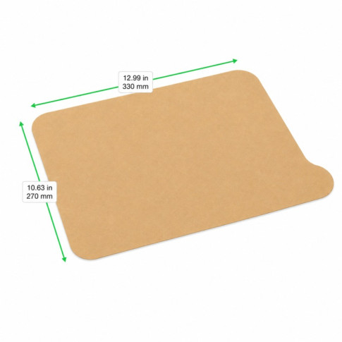 Opco kraft opercule de scellage pour contenant 330x270mm