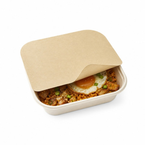 Opco kraft opercule de scellage pour contenant 270x165mm
