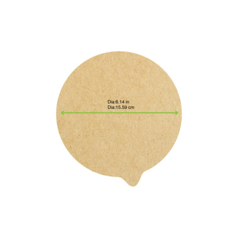 Opercule scellable en papier kraft