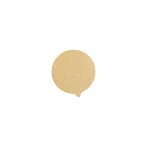 Opercule scellable en papier kraft