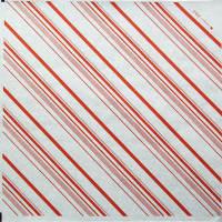 Papier alimentaire blanc ingraissable décor rouge  310x320mm