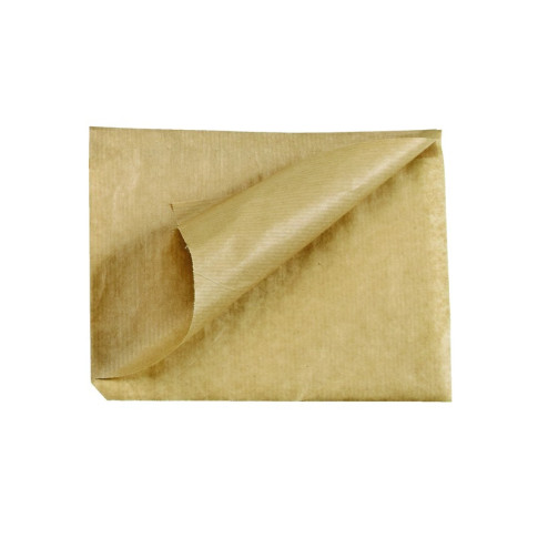 Sac papier brun ouvert sur 2 côtés  170x160mm